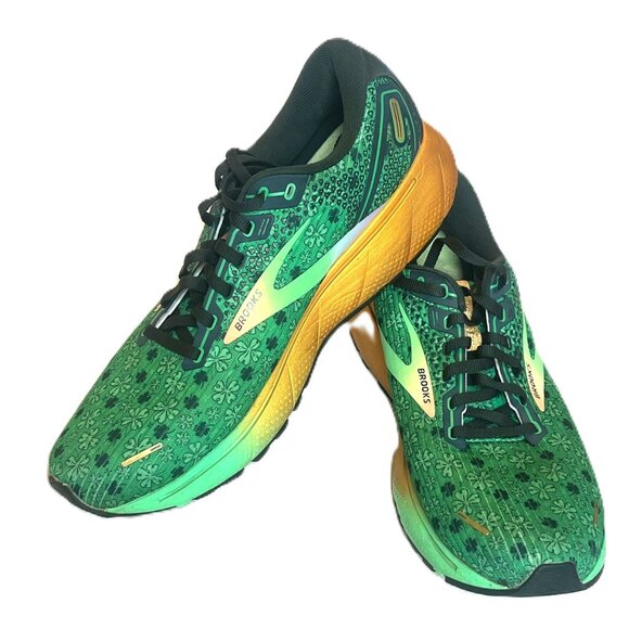 Brooks Other - Ghost 14 Brooks Men Shamrocks Run lucky 11 Green Gold St Patty’s Day Green Irish